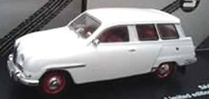 1961 サーブ95 ホワイト (ミニカー)