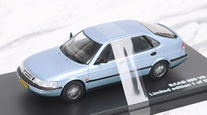 1994 Saab 900 V6 Silver Blue (Diecast Car)