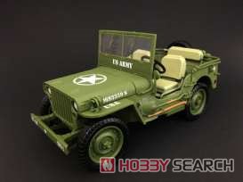 1942 Jeep Willys Us Army Army Green (Pre-built AFV) Item picture1