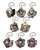 Bungo Stray Dogs Deformed Acrylic Key Ring (Set of 8) (Anime Toy) Item picture1