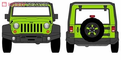 2013 Jeep Wrangler Unlimited - Moab Edition Gecko Green with Roof Rack (ミニカー) その他の画像2