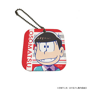 Leather Mirror Charm [Osomatsu-san] 07/Normal Osomatsu (Anime Toy)