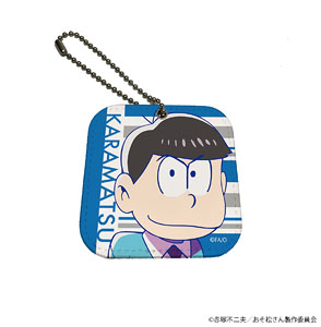 Leather Mirror Charm [Osomatsu-san] 08/Normal Karamatsu (Anime Toy)