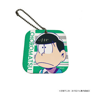 Leather Mirror Charm [Osomatsu-san] 09/Normal Choromatsu (Anime Toy)