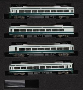 Nankai Series 10000 `Southern` (Old Green Painting) Four Car Formation Set (w/Motor) (4-Car Set) (Pre-colored Completed) (Model Train)