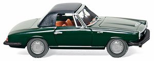 (HO) グラース1700 GT コンバーチブル ダークグリーン (鉄道模型)