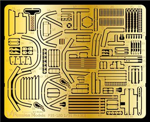 Photo-Etched Set for M4A3E8 Sherman (for Tamiya) (Plastic model)