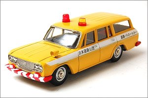 J-43 トヨペット・マスターライン 1963年式 道路パトロールカー (黄) (ミニカー)