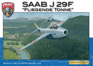 サーブ J29F 戦闘機 オーストリア空軍 (プラモデル)