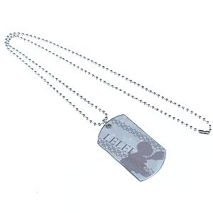 Gate: Jieitai Kano Chi nite, Kaku Tatakaeri Dog Tag Accessory Lelei La Lelena (Anime Toy)
