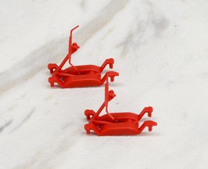 [ 0283 ] Pantograph Type PS206 (Red) (2 Pieces) (Model Train)