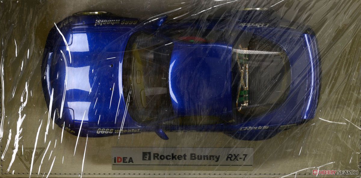 Rocket Bunny RX-7 (FD3S) メタリックブルー (ミニカー) 商品画像1