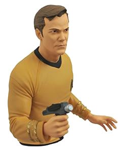 Star Trek TOS Captain Kirk Bust Bank (Completed)