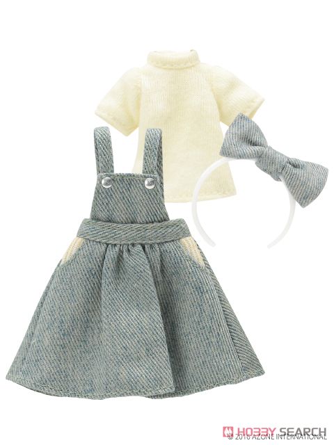 Picco D Outing Jumper Skirt Set (Yellow) (Fashion Doll) Item picture1