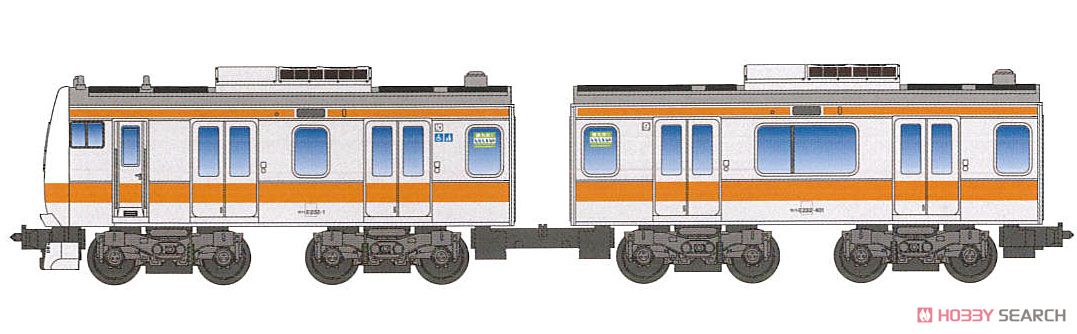 Bトレインショーティー E233系 中央線 (2両セット) (鉄道模型) その他の画像1