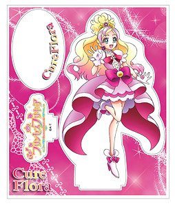 Go! Princess Pretty Cure Acrylic Stand Cure Flora (Anime Toy)