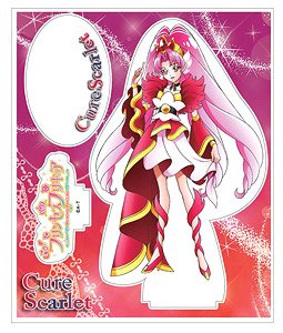 Go! Princess Pretty Cure Acrylic Stand Cure Scarlett (Anime Toy)