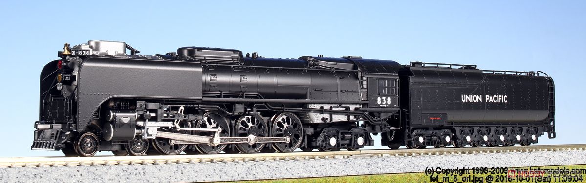 UP FEF-3 蒸気機関車 #838 (現役仕様) ★外国形モデル (鉄道模型) その他の画像1