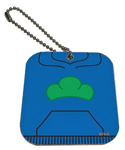 Leather Mirror Charm [Osomatsu-san] 14/Karamatsu Parker (Anime Toy)