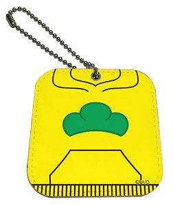 Leather Mirror Charm [Osomatsu-san] 17/Jyushimatsu Parker (Anime Toy)