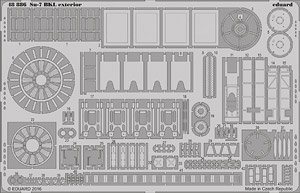 Exterior Parts Set for Su-7 (for Smer) (Plastic model)