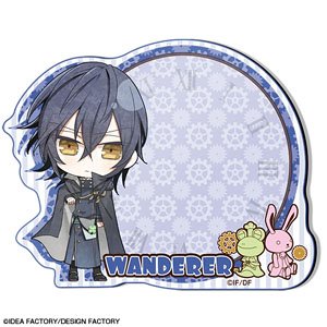 Mini Charame Collection [Clock Zero: Shuen no Ichi Byou] Chara Message Magnet Design 03 (Wanderer) (Anime Toy)