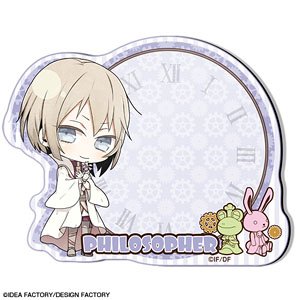 Mini Charame Collection [Clock Zero: Shuen no Ichi Byou] Chara Message Magnet Design 06 (Philosopher) (Anime Toy)