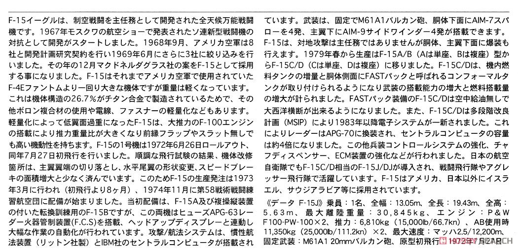 F-15J イーグル `304SQ 那覇 2016` (プラモデル) 解説1