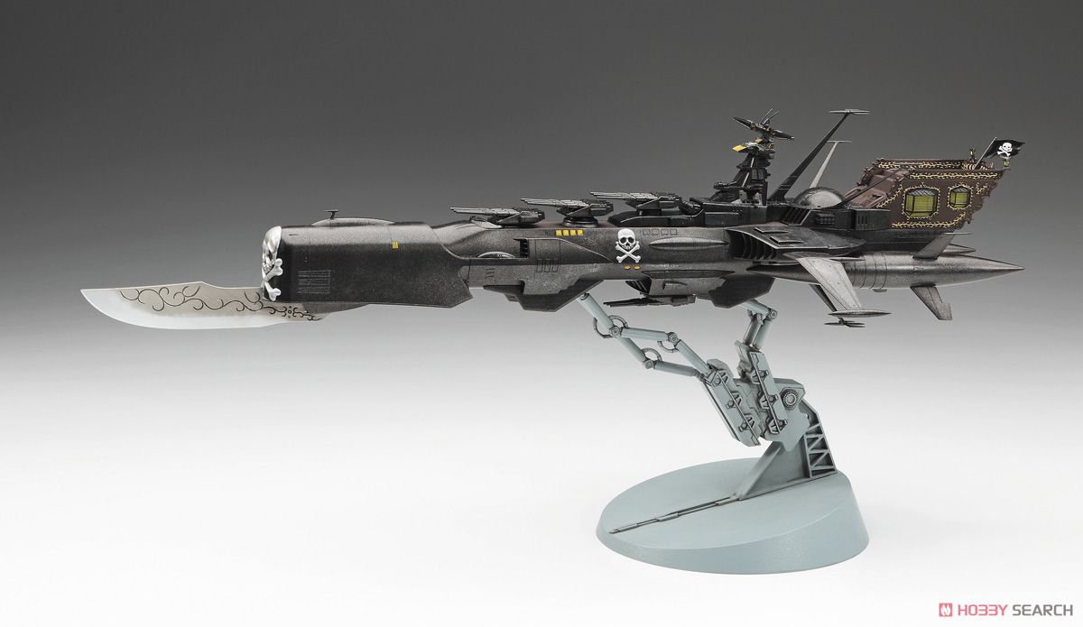 `Captain Harlock Space Pirate Dimension Voyage` Space Pirate Battle Ship Arcadia 3rd [Kai] Forced Attack Type (Plastic model) Item picture2