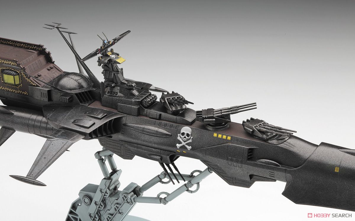 `Captain Harlock Space Pirate Dimension Voyage` Space Pirate Battle Ship Arcadia 3rd [Kai] Forced Attack Type (Plastic model) Item picture3