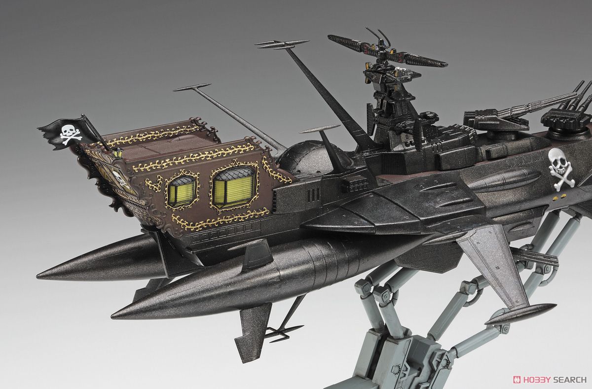 `Captain Harlock Space Pirate Dimension Voyage` Space Pirate Battle Ship Arcadia 3rd [Kai] Forced Attack Type (Plastic model) Item picture4