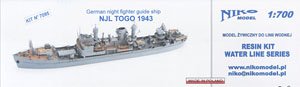 独海軍夜間戦闘機誘導艦トーゴ1943 (プラモデル)
