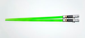 Lightsaber Chopstick Luke Skywalker EP6 (Renewal Product) (Anime Toy)