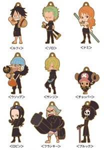 One Piece Rubber Mascot -Film Gold- (Set of 12) (Anime Toy)