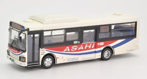 全国バスコレクション80 [JH012] 朝日自動車 (いすゞエルガミオ ノンステップバス) (埼玉県) (鉄道模型)