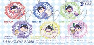 Osomatsu-san Pajachara Acrylic Ball Chain (Set of 6) (Anime Toy)