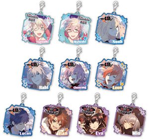 I-chu Trading Zipper Mascot Part.2 (Set of 10) (Anime Toy)