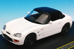 Suzuki Cappuccino 1991 White (Close Top) (Diecast Car)