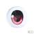 Obitsu Eye B Type 20mm (Red) (Fashion Doll) Item picture1