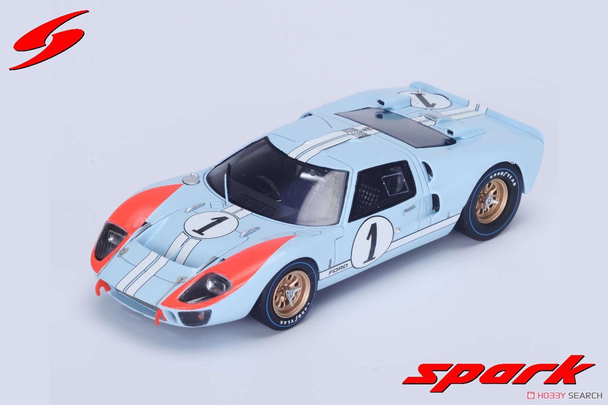 Ford GT40 Mk II No.1 2nd Le Mans 1966 K.Miles D.Hulme (ミニカー) 商品画像2
