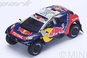Peugeot 2008 DKR No.321 7th Rallye Dakar 2016 C.Despres - D.Castera (ミニカー)