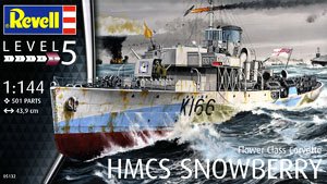 フラワー級コルベット HMCS スノーベリー (プラモデル)