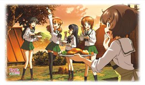 Girls und Panzer the Movie Cotton Blanket (Anime Toy)