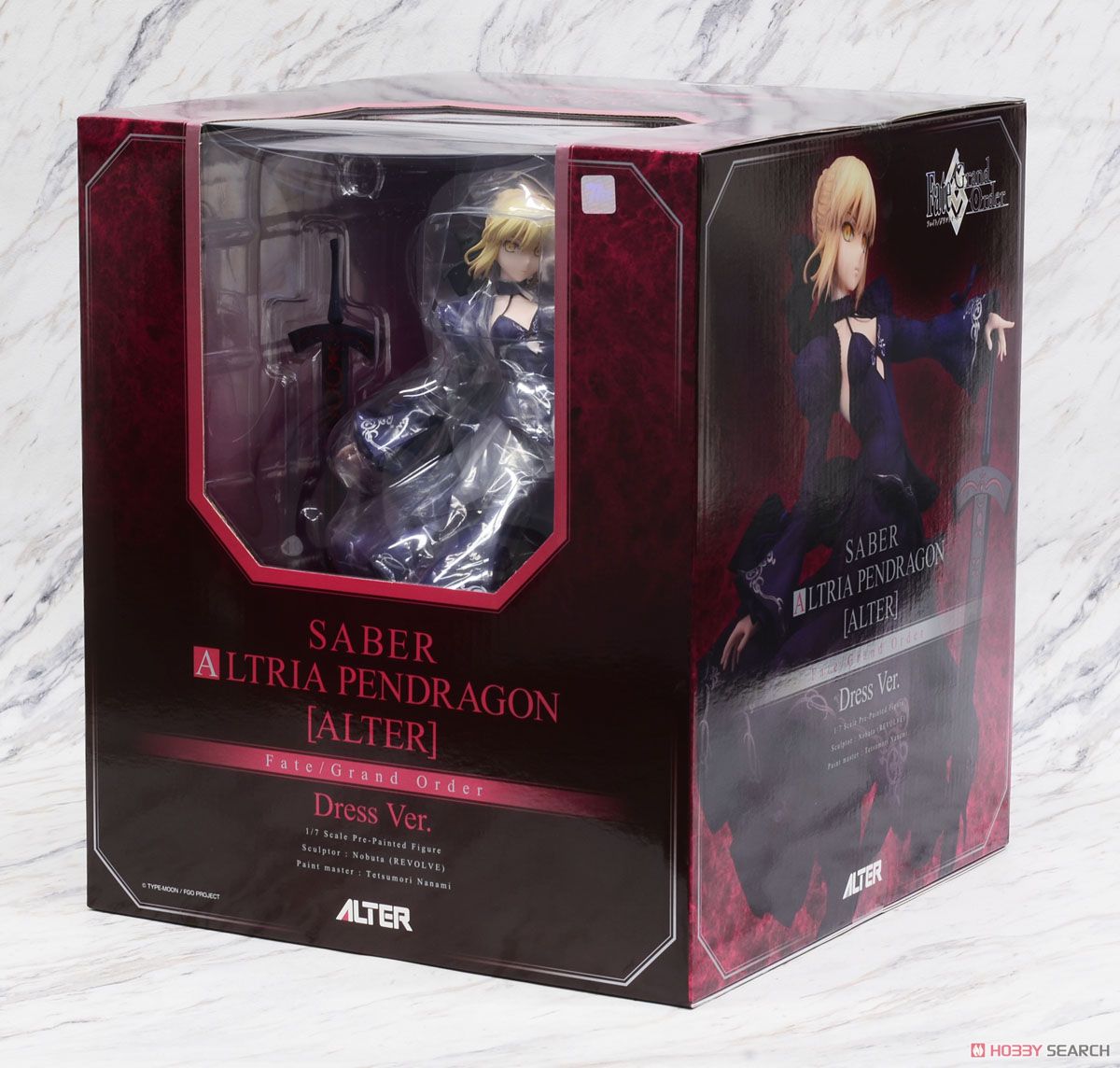 Saber/Arturia Pendragon [Alter] Dress Ver. (PVC Figure) Package1