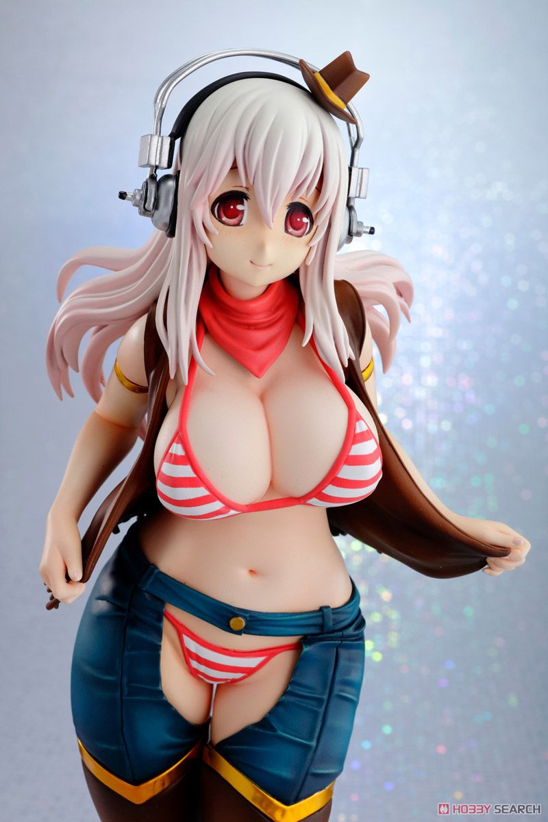 Super Sonico -Cowgirl- (PVC Figure) Item picture5