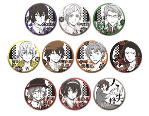 Bungo Stray Dogs Trading Can Badge (Set of 10) (Anime Toy)