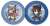 Samurai Warriors 4 Mini Character Round Cushions Yoshitsugu Otani & Takatora Todo (Anime Toy) Item picture1