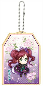 Samurai Warriors 4 Mini Character Wooden Tag Garasha (Anime Toy)