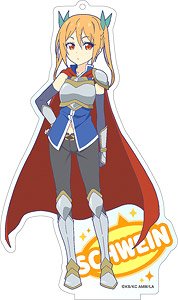 And You Thought There is Never a Girl Online? Big Acrylic Stand 6 Schewin (Anime Toy)