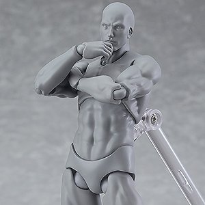 figma Archetype Next: He - Gray Color Ver. (PVC Figure)